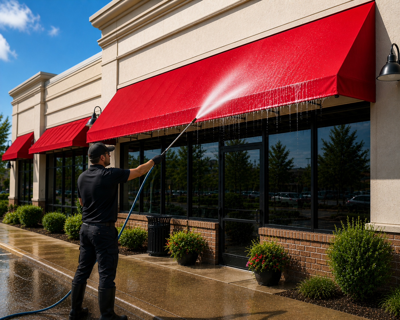 Awning Cleaning service