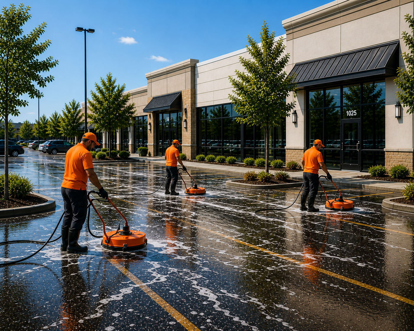 Parking Lot Cleaning service
