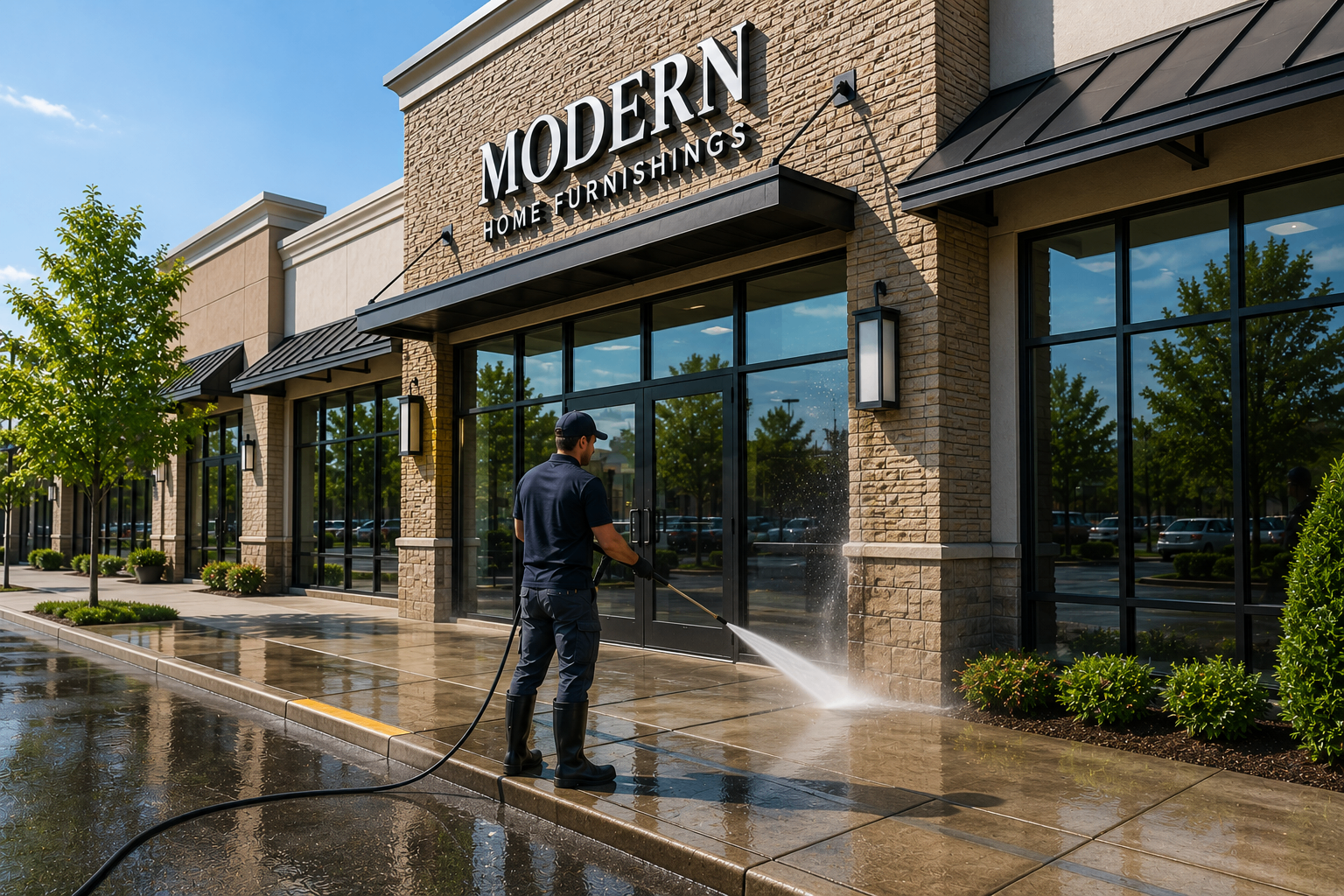 Storefront Cleaning service
